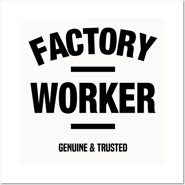 Factory Worker Wall Art by C_ceconello